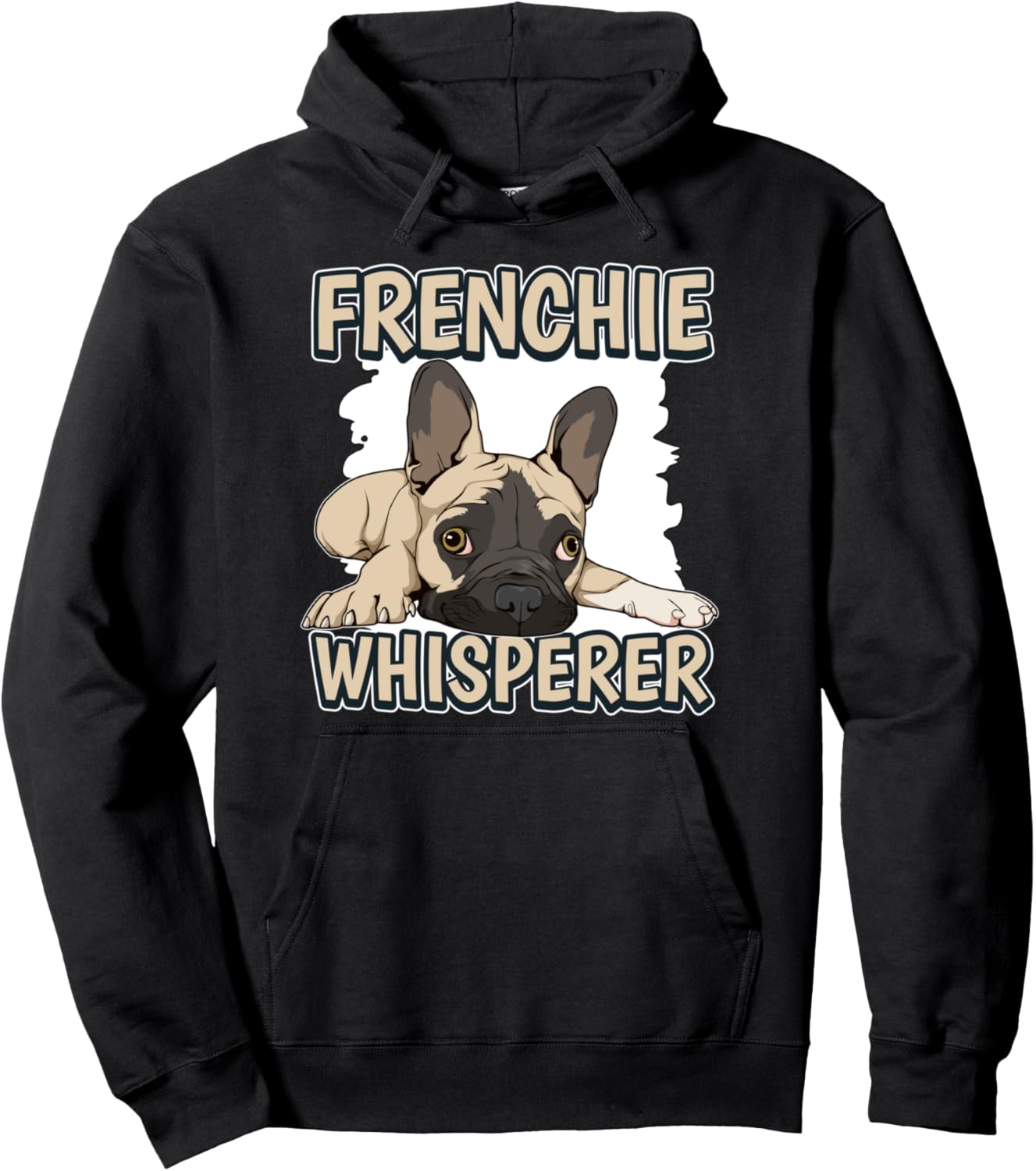 

Французский бульдог, заклинатель французских бульдогов, толстовка с изображением французского бульдога Funny French Bulldog Merch Women Men Kids, черный