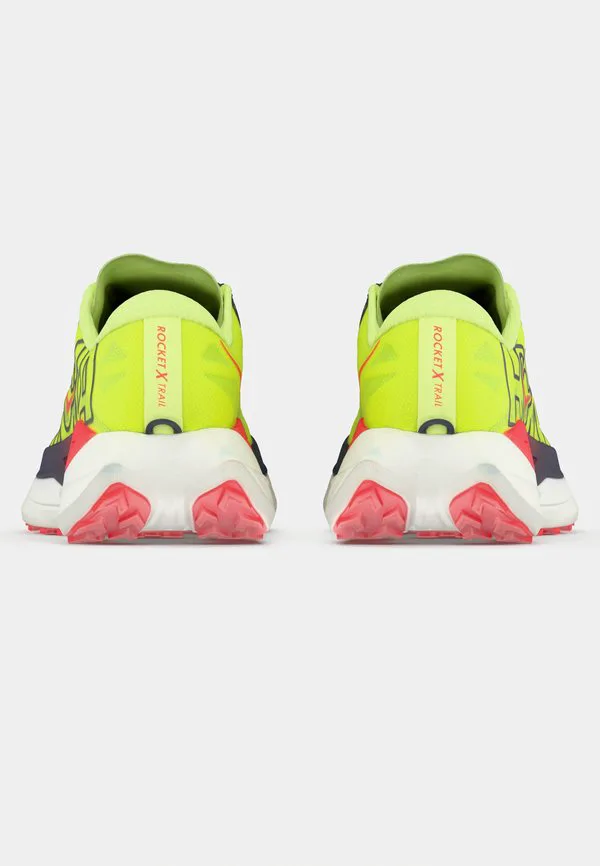 Кроссовки для трейлраннинга rocket x Hoka, Neon Yuzu/Neon Flame — фото 4