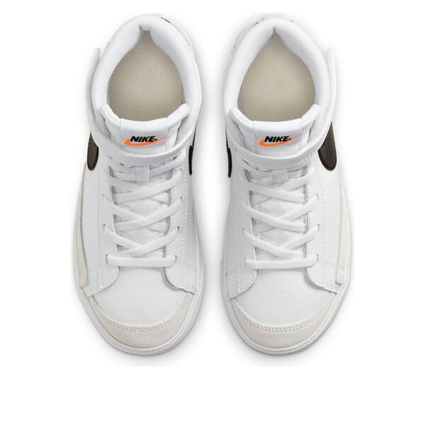 Кроссовки blazer mid '77 'white black' Nike, белый — фото 4