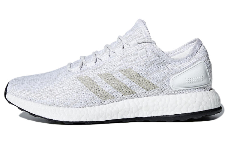 

Кроссовки для бега Pure Boost 2017 мужские с низким верхом белые/золотые Adidas