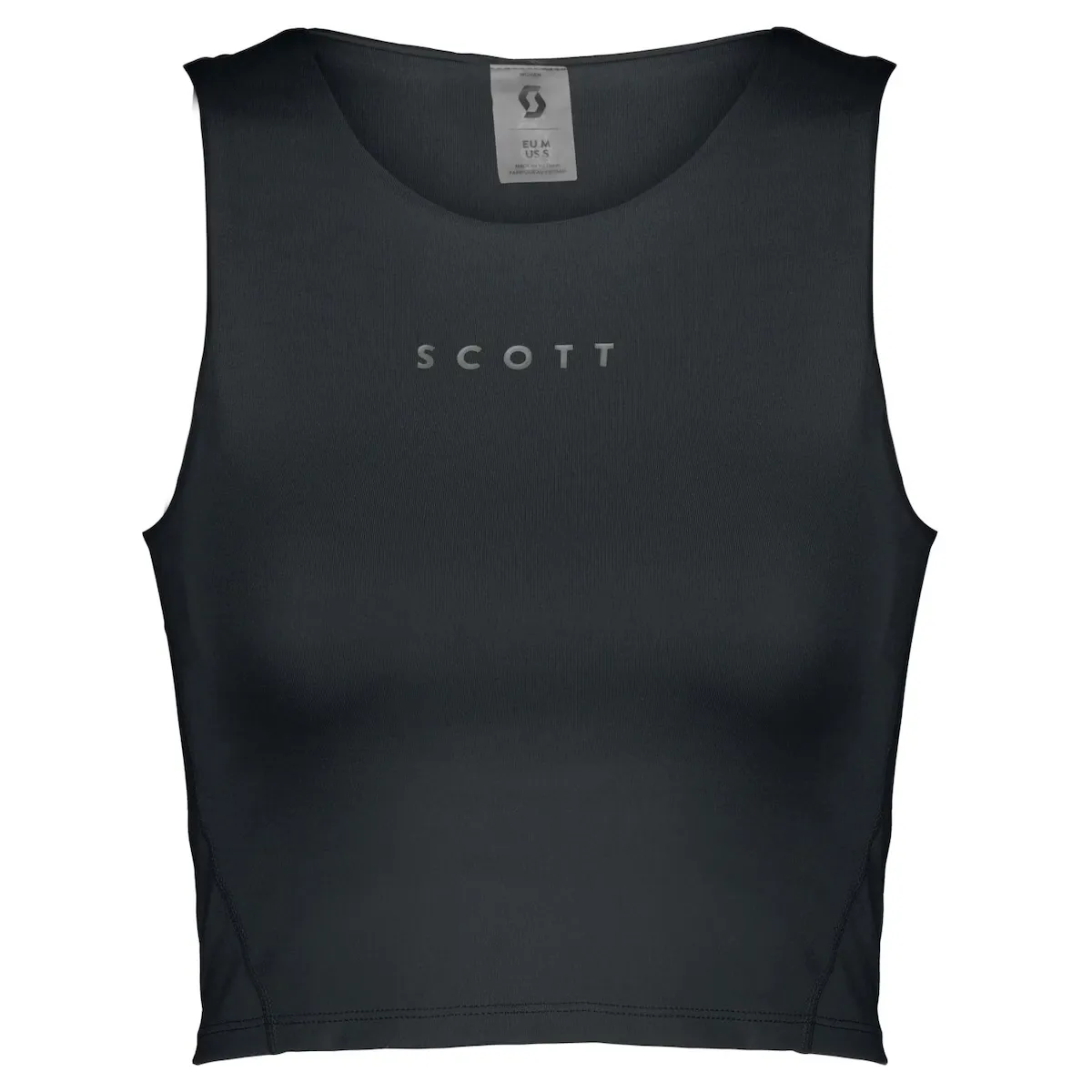 

CROP ENDURANCE Scott женский беговой топ, чёрный