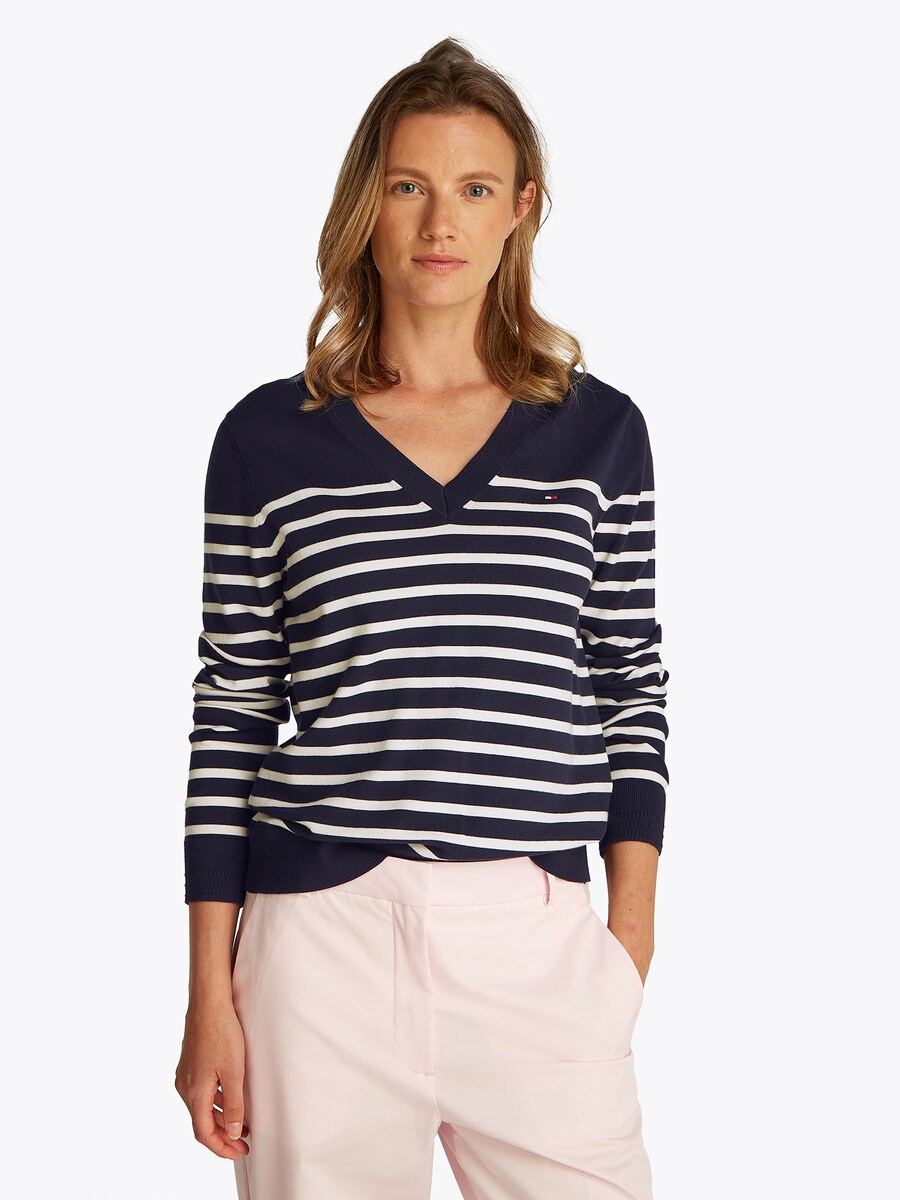 Свитер TOMMY HILFIGER, синий — фото 3