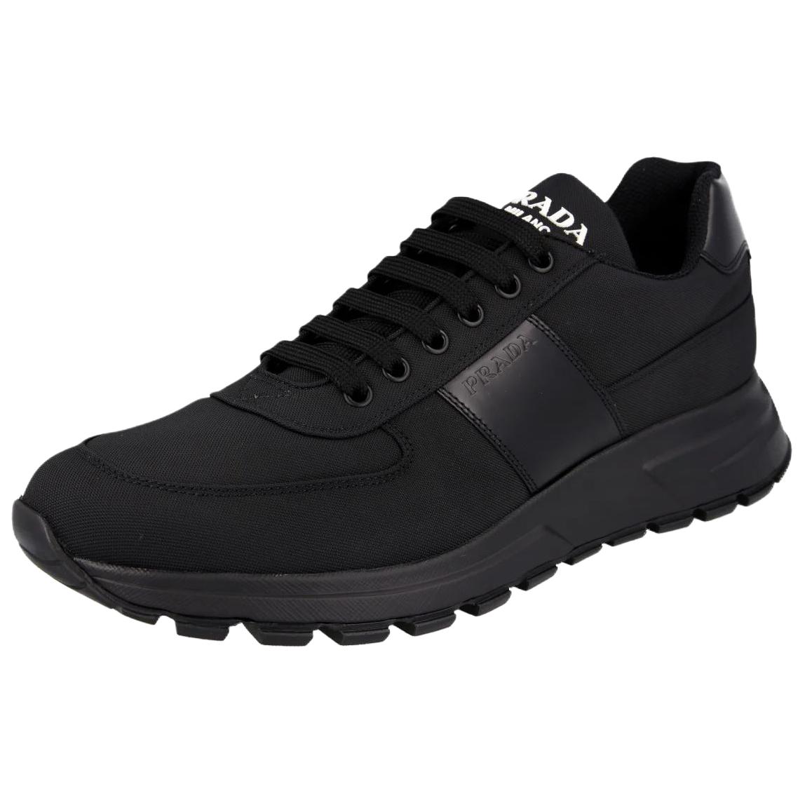 PRADA Повседневные кроссовки Prax01 low top мужские black — фото 3
