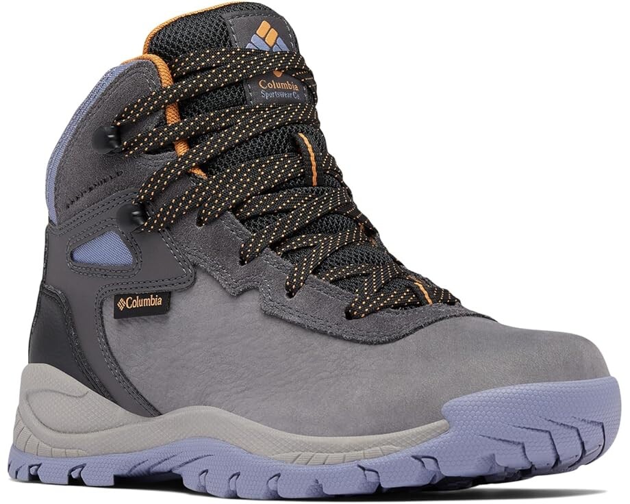 

Походная обувь Columbia Newton Ridge BC Nubuck, цвет Dark Grey/Canyon Sun