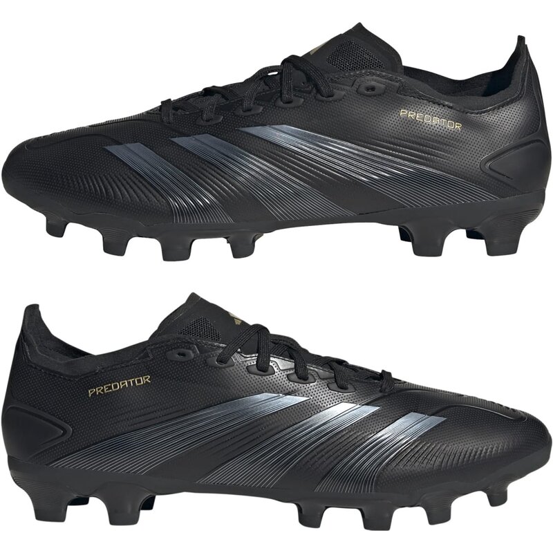 Футбольные бутсы Predator League MG для игры на искусственном газоне Adidas, мультиколор — фото 4