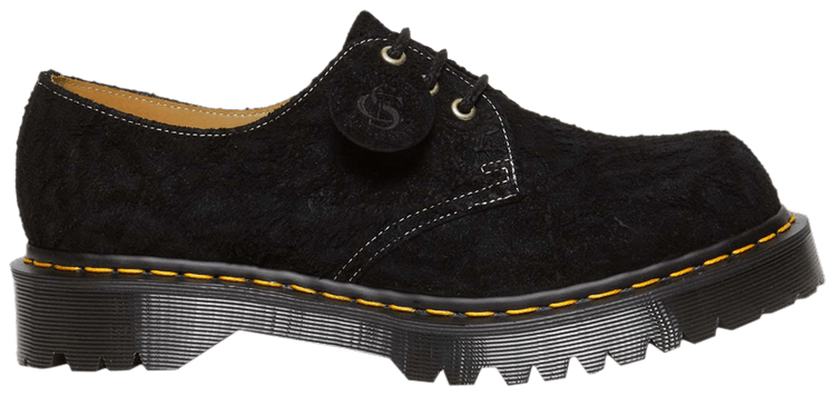

Кроссовки Dr. Martens 1461 Bex Made in England Emboss Suede Oxford 'Black', черный