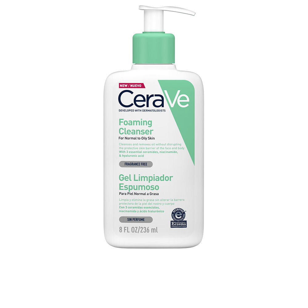 

Очищающий гель для лица Gel limpiador espumoso Cerave, 236 мл