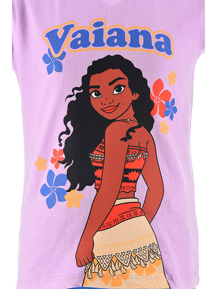 Disney Vaiana Пижама "Вайана" синего/фиолетового цвета — фото 3