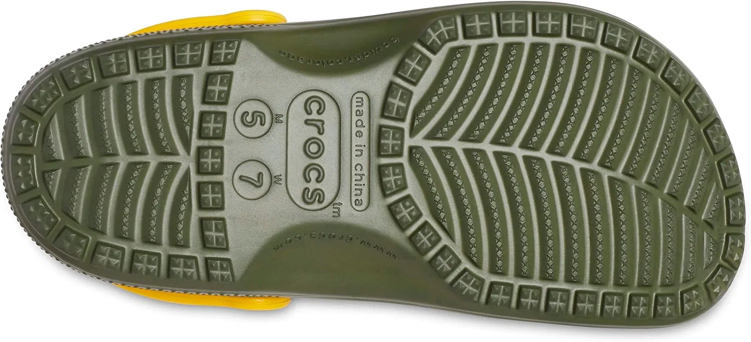Мужские сабо Crocs Classic, армейский — фото 3