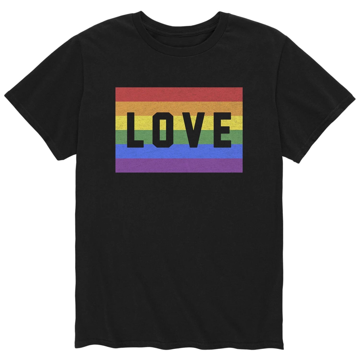 

Мужская футболка Love Flag Pride Licensed Character