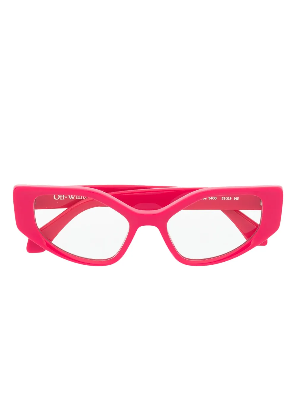 

Очки Style 24 Off-White Eyewear, розовый