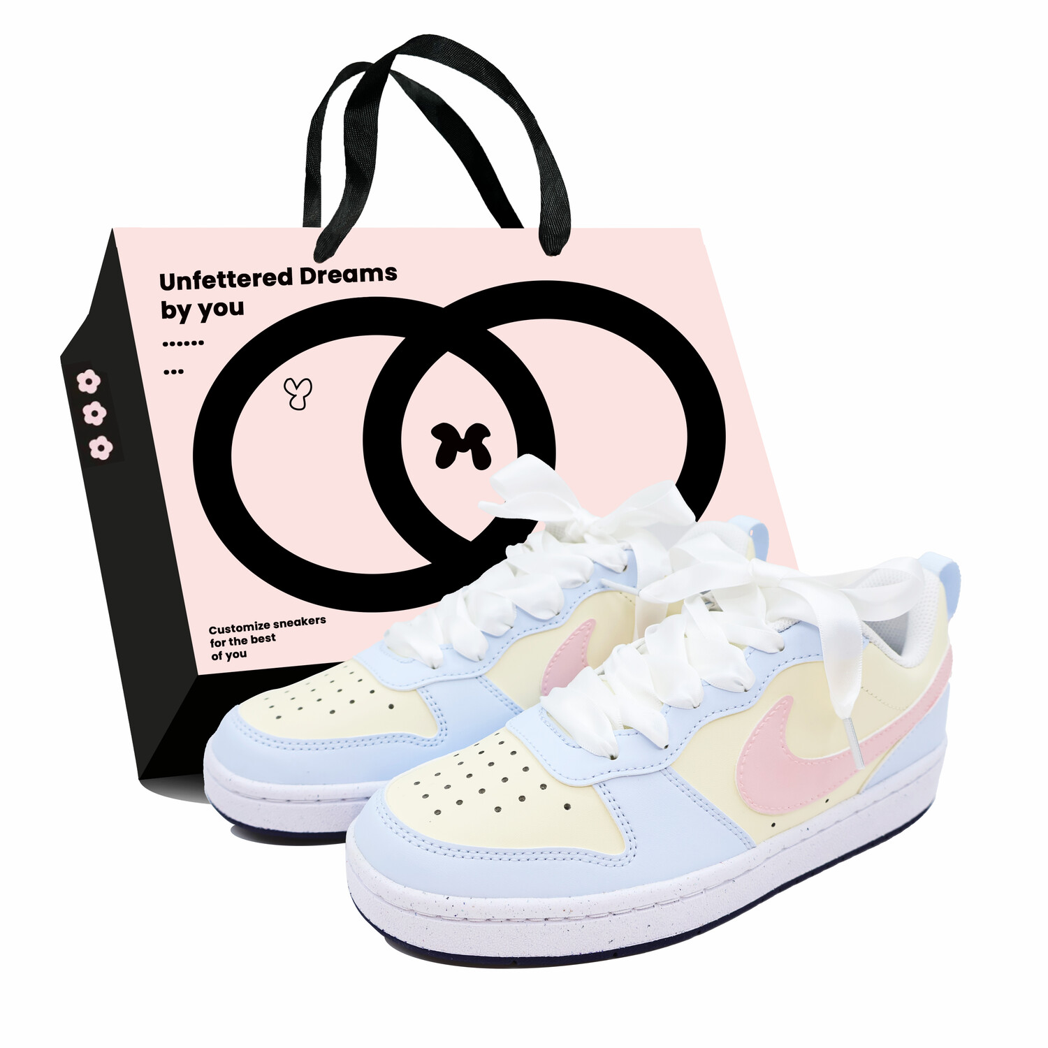 

Обувь для скейтбординга Court Borough для детей, начальная школа Nike, цвет Powder blue rice