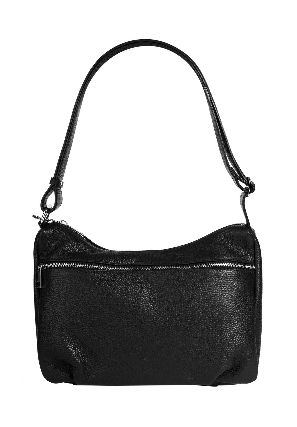 

Шопер, натуральная кожа, сделано в Италии Samantha Look, черный
