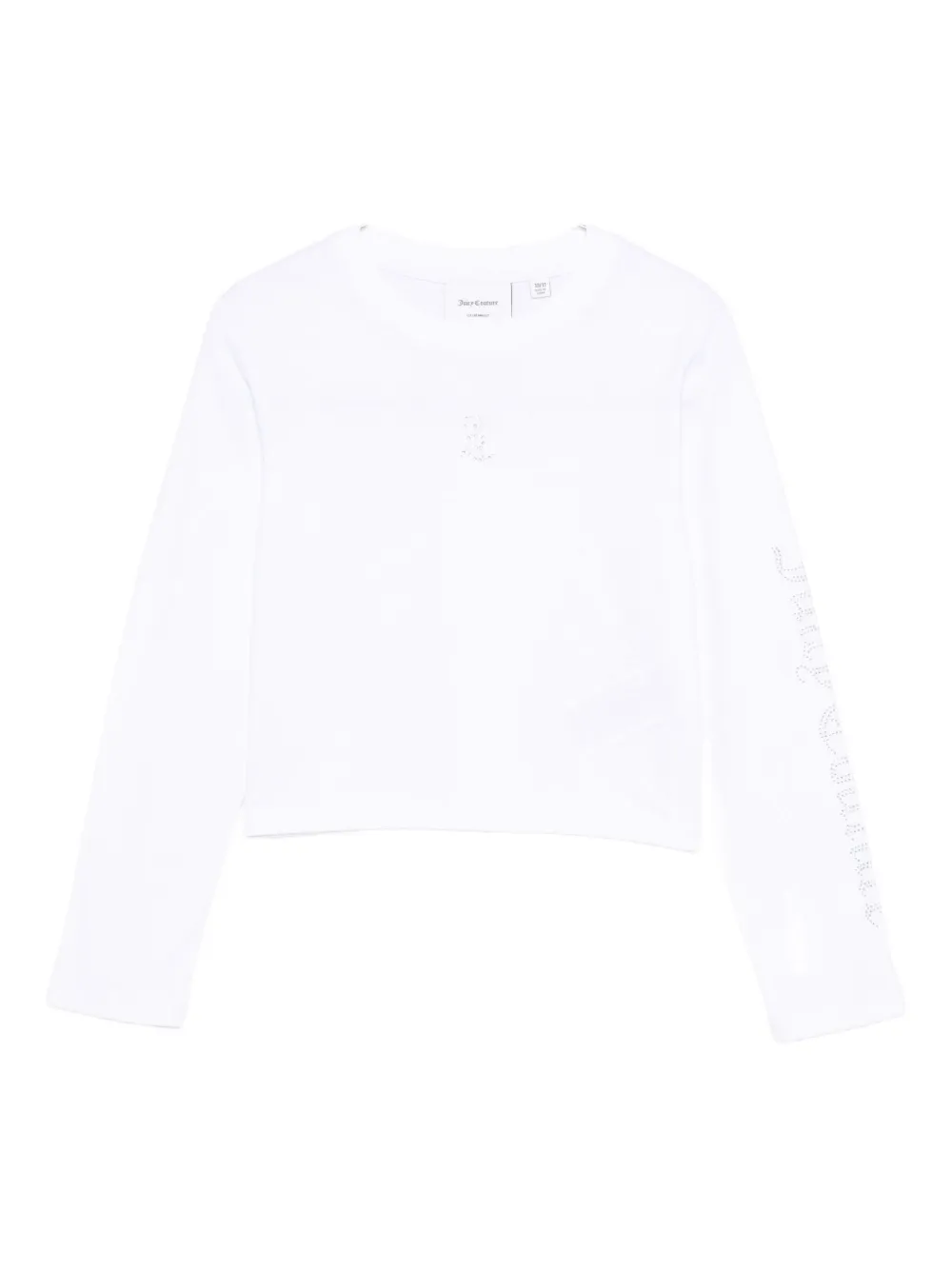 

Лонгслив с логотипом Juicy Couture Kids, белый