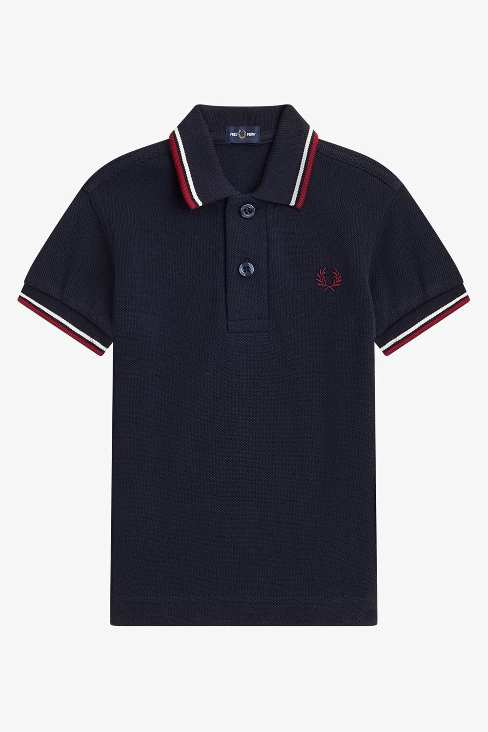 

Моя первая детская рубашка-поло поло Fred Perry, синий