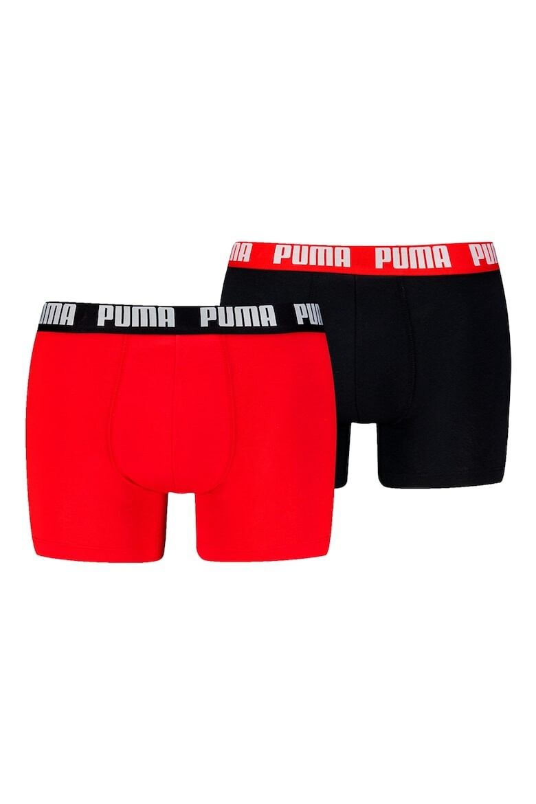 

Боксеры с логотипом на поясе - 2 пары Puma, красный