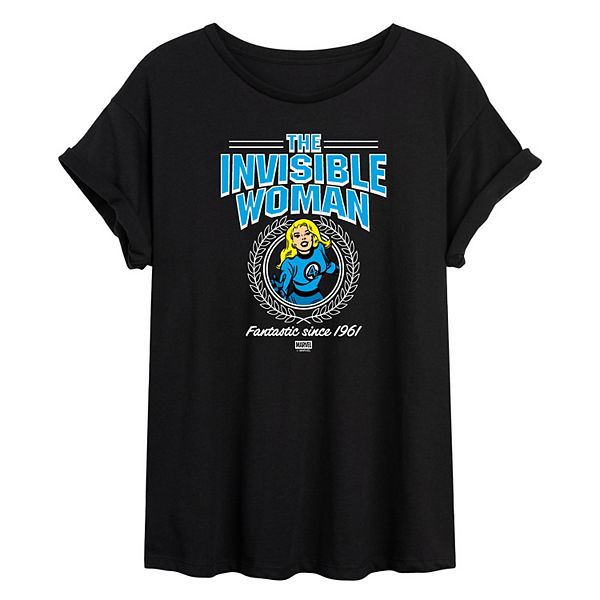 

Футболка Juniors' The Fantastic Four: First Steps Invisible Woman oversized Marvel