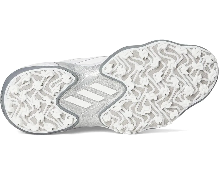 Кроссовки Adidas Golf Codechaos BOA 25 Golf Shoes, Footwear White/Iron Metallic/Grey Four — фото 3