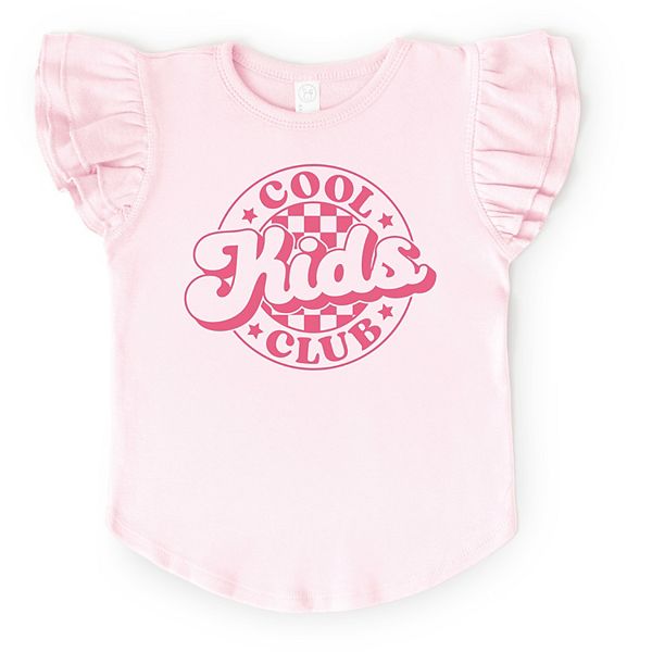 

Футболка с рукавами-крылышками в клетку Cool kids club The Juniper Shop, Ballerina