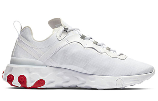 Кроссовки реагируют на элемент 55 Nike, белый — фото 2