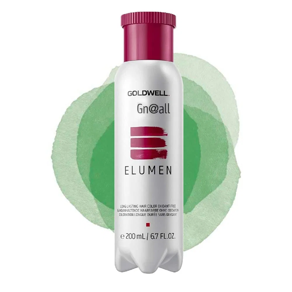 Стойкая краска для волос Goldw. Elumen Colour Pure Green GN@all Goldwell