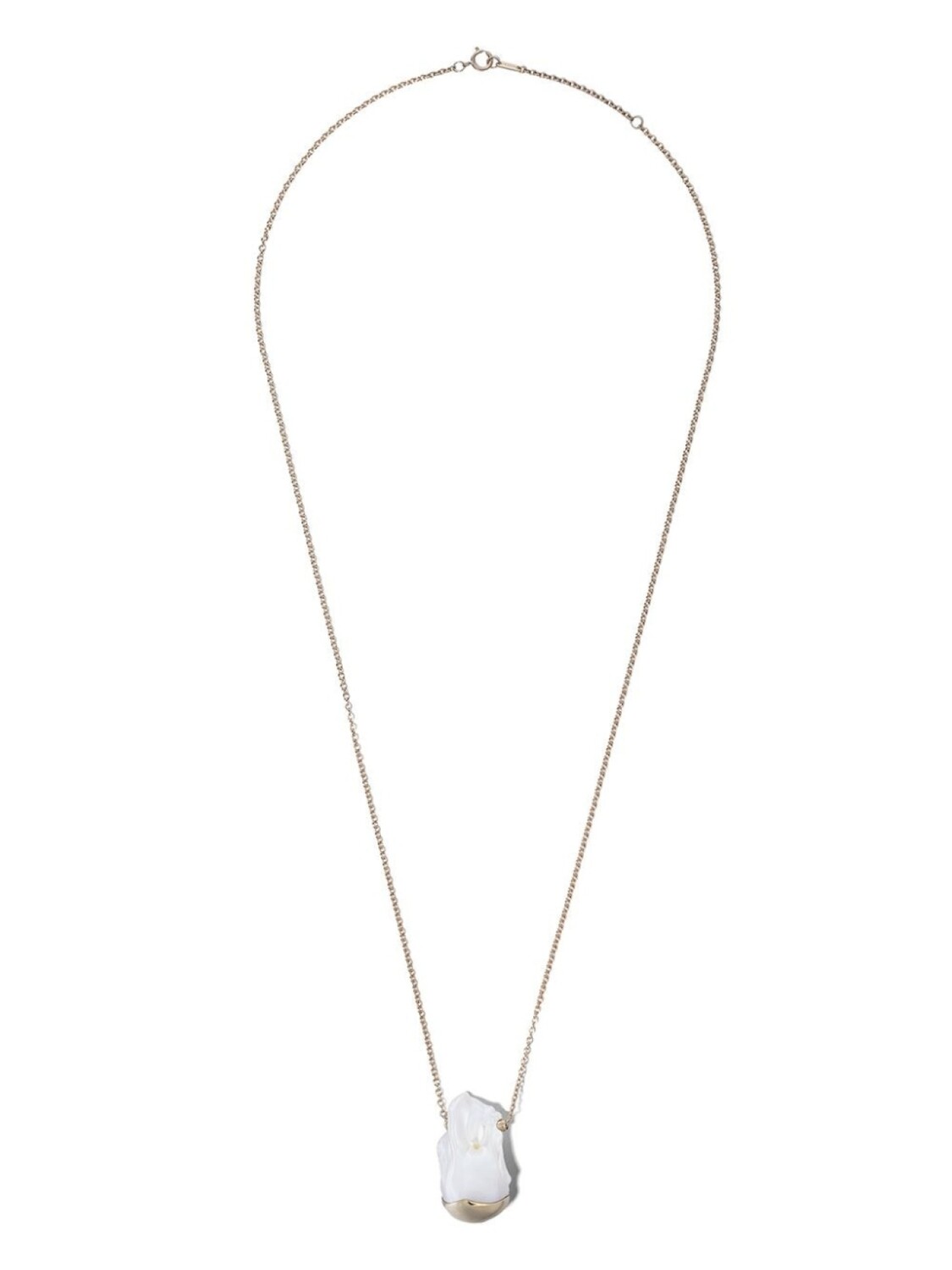 

Колье Fluid Gold из желтого золота с жемчугом Mizuki, золотой