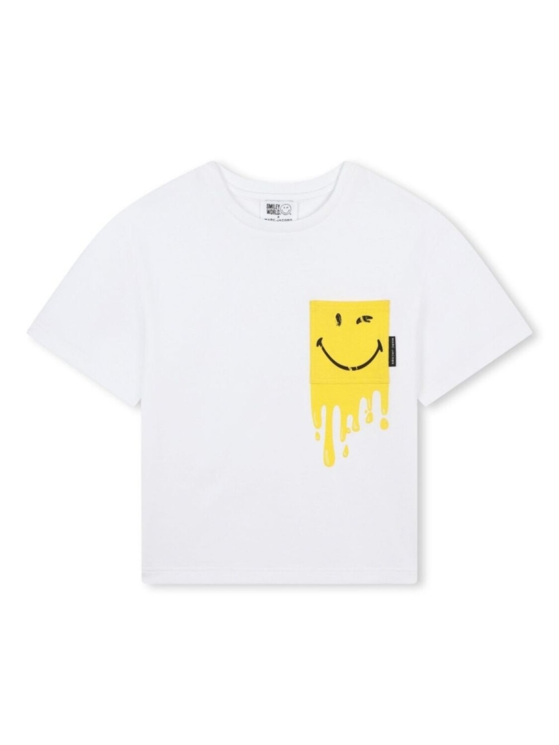 

Marc Jacobs Kids футболка с принтом Stamped, белый