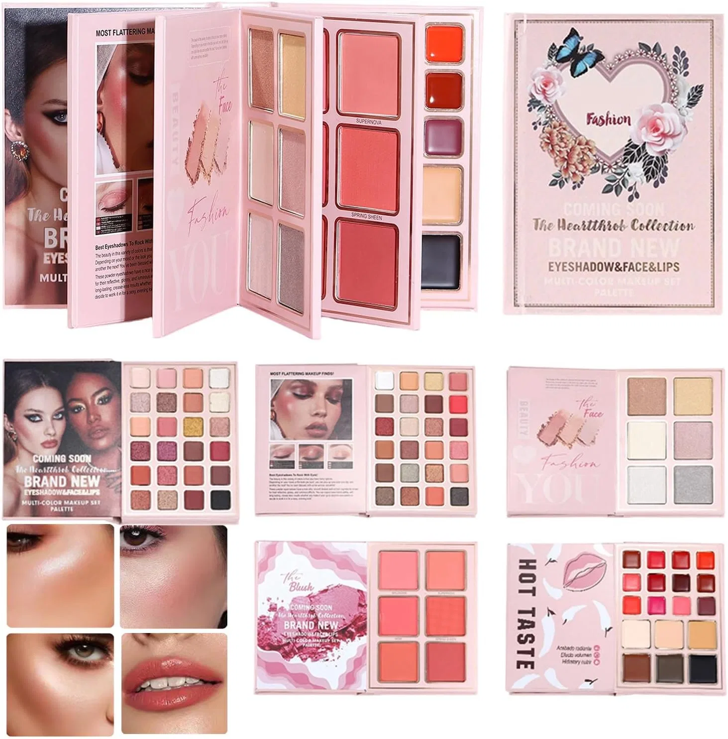 Палетка для макияжа Full Face Makeup Palette, 1 шт