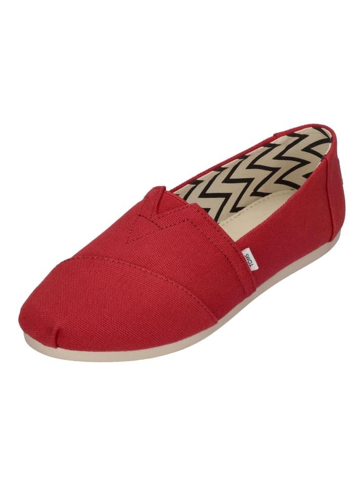 

Эспадрильи TOMS, красный