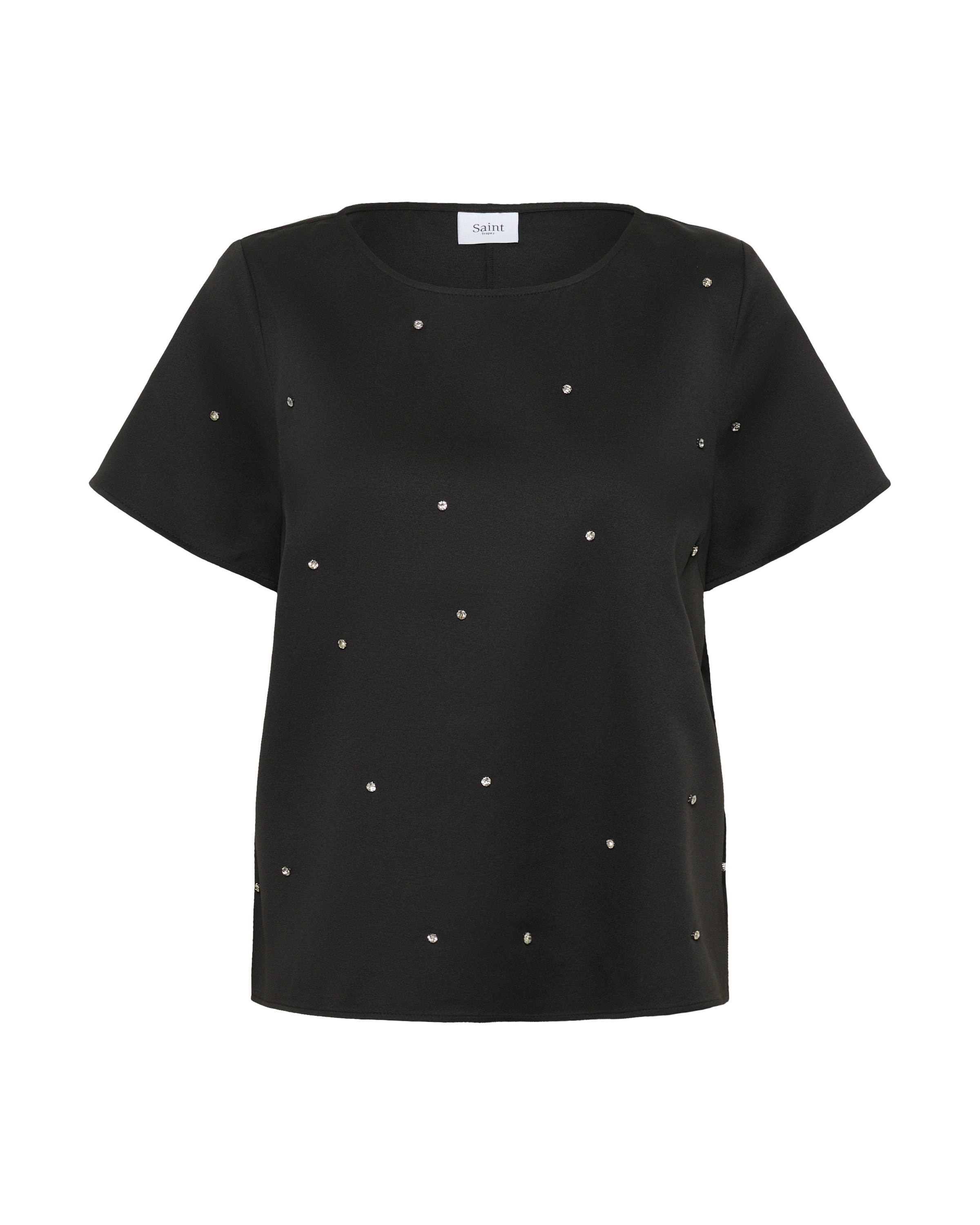 

SAINT TROPEZ Блузка в черном цвете