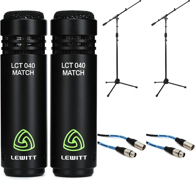 

Конденсаторный микрофон Lewitt LCT 040 MATCH Small Diaphragm Cardioid Condenser Microphone Stereo Pair