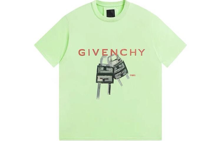 

Футболка мужская зеленая Givenchy, зеленый