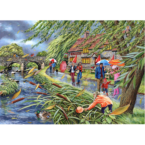 

Пазлы Wind At The Willows 1000 Piece Puzzle