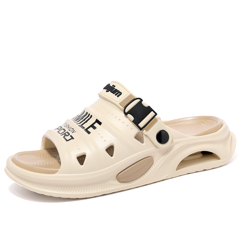 

NANJIREN Пляжные сандалии унисекс бежево-коричневые, цвет Beige Brown