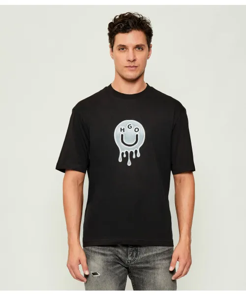 

Футболка недирикс Regular fit Hugo Blue, черный