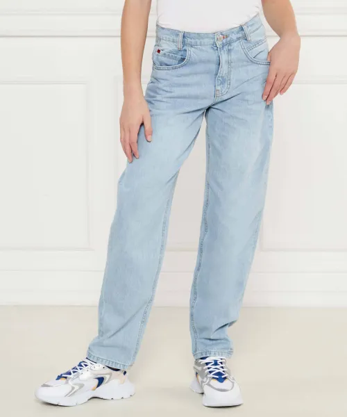 

Джинсы Straight fit Hugo Kids, синий