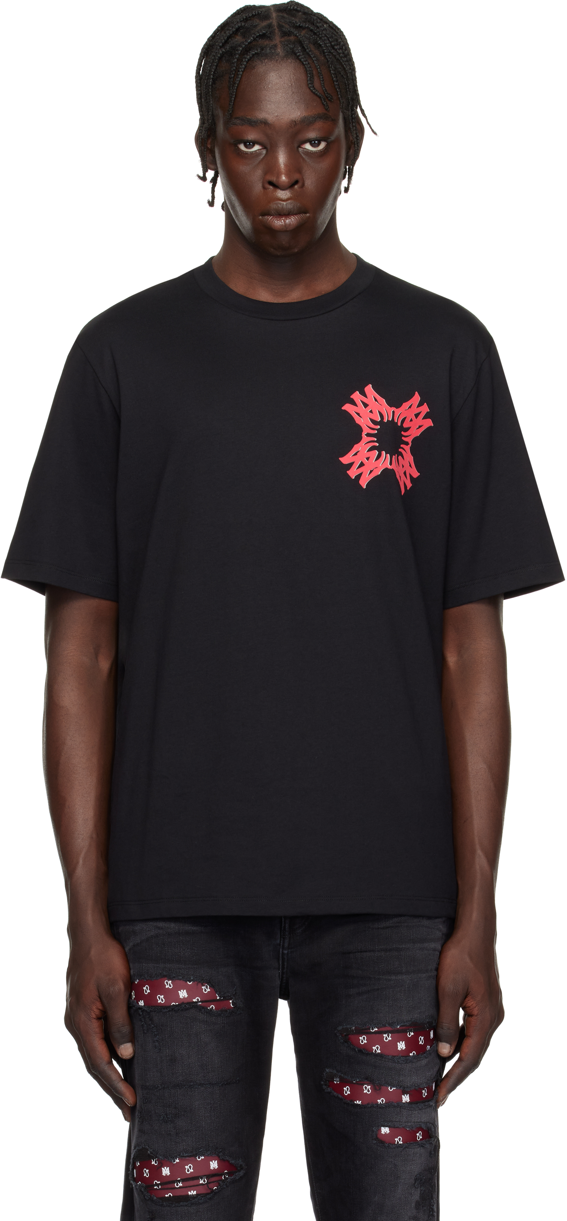 

Футболка AIRI A Quad AMIRI, черный