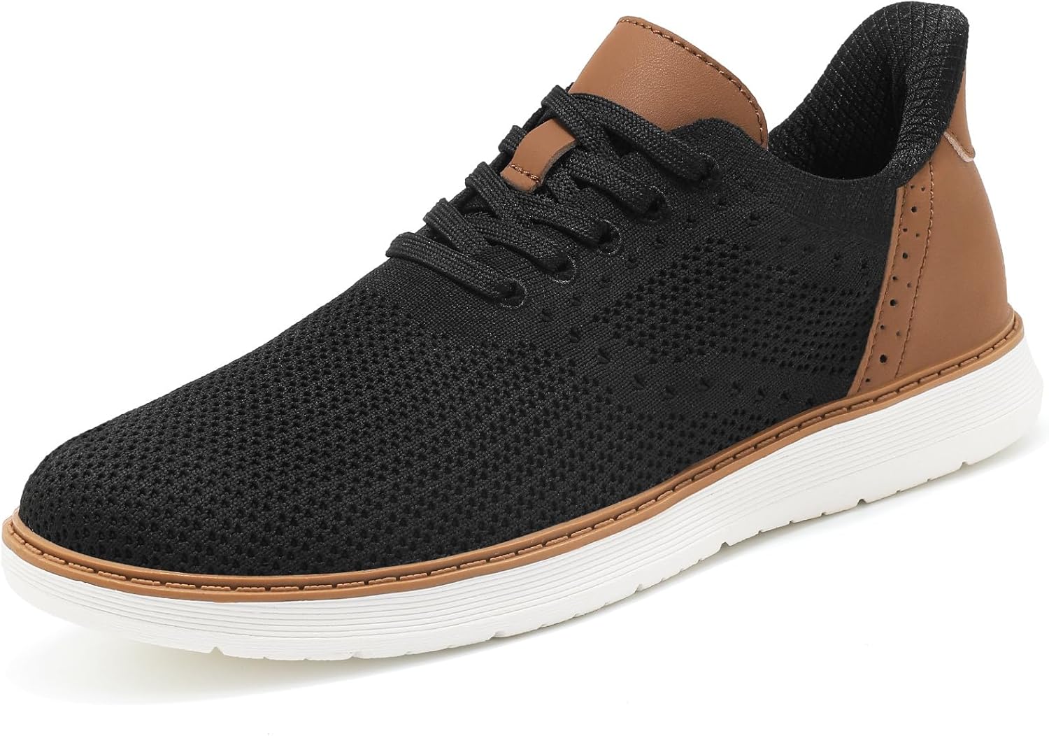 

Мужские слипоны повседневные кроссовки оксфорды деловые туфли сетчатые дышащие ходовые кроссовки для тенниса удобные Eadnly, черный