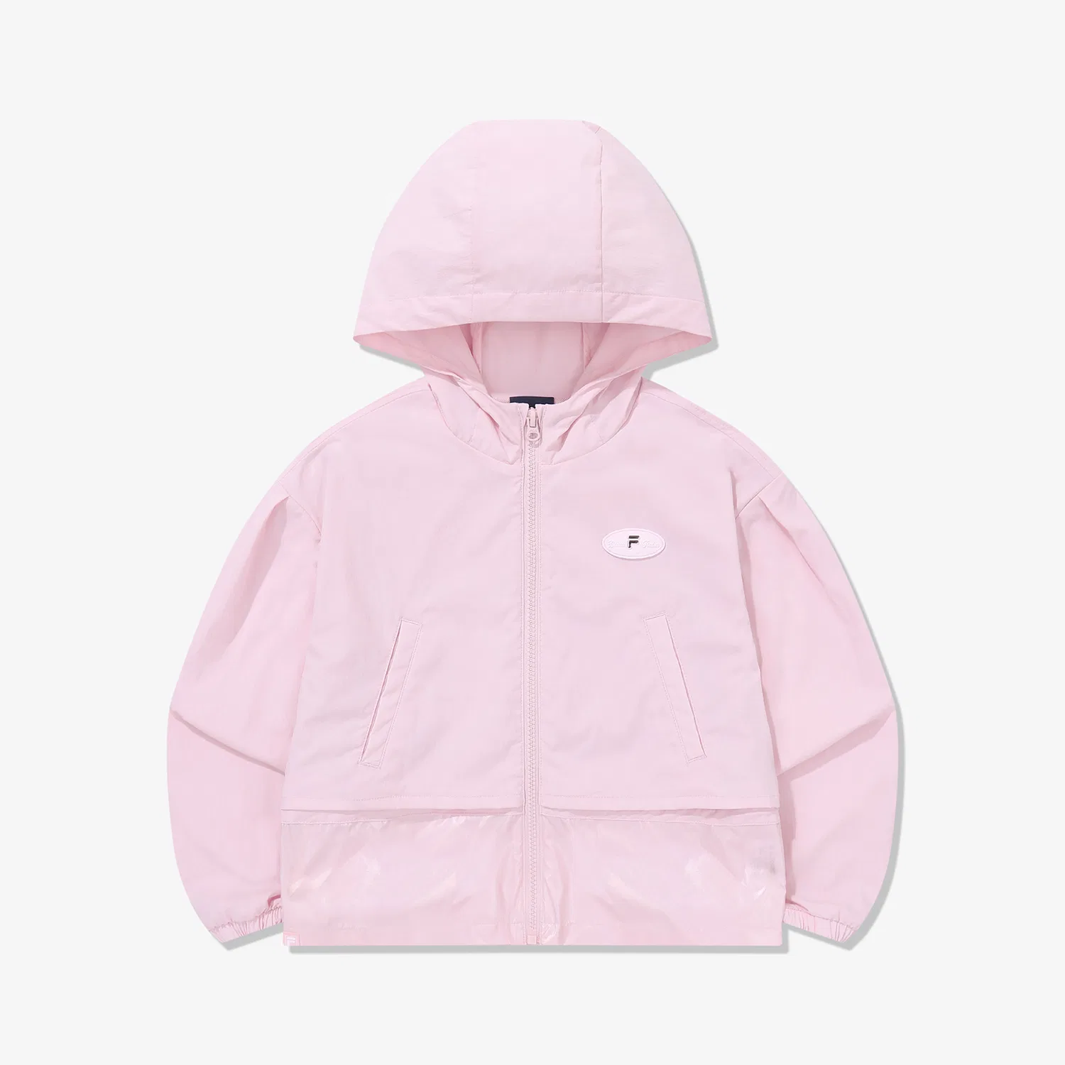 Детская сетчатая ветровка Shine Block, красная, от Fila Kids — фото 2