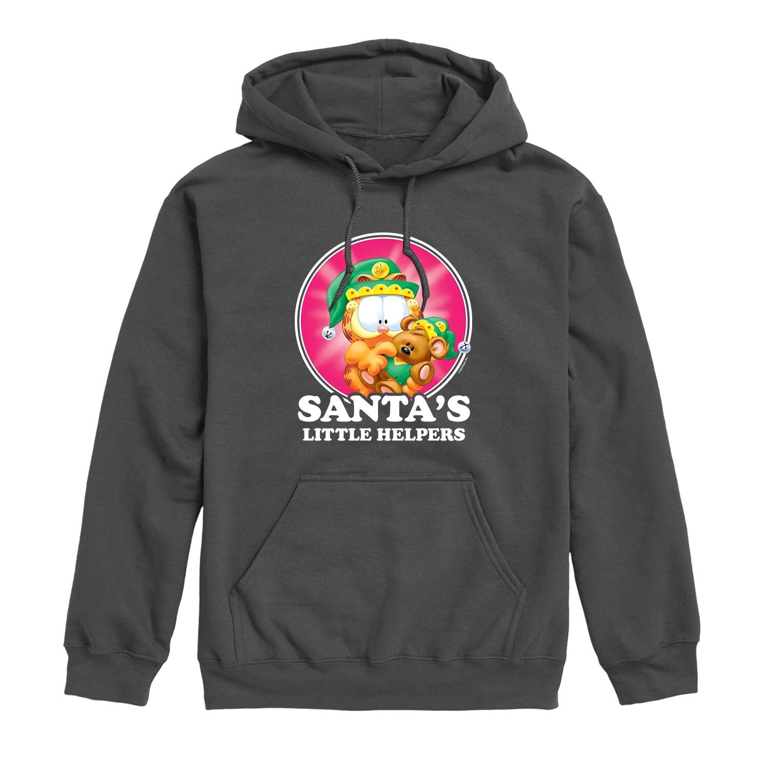 

Мужская толстовка с капюшоном Garfield Santa's Helpers Licensed Character