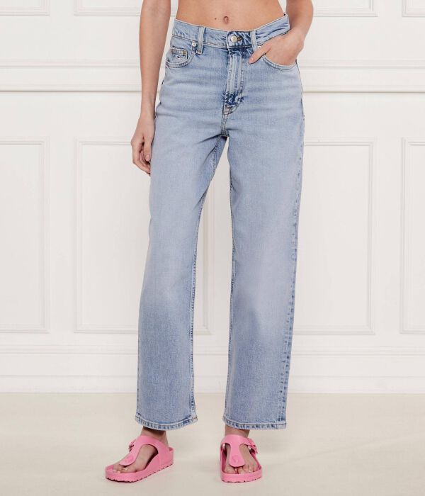 

Джинсы Лейла Straight fit Tommy Jeans, синий