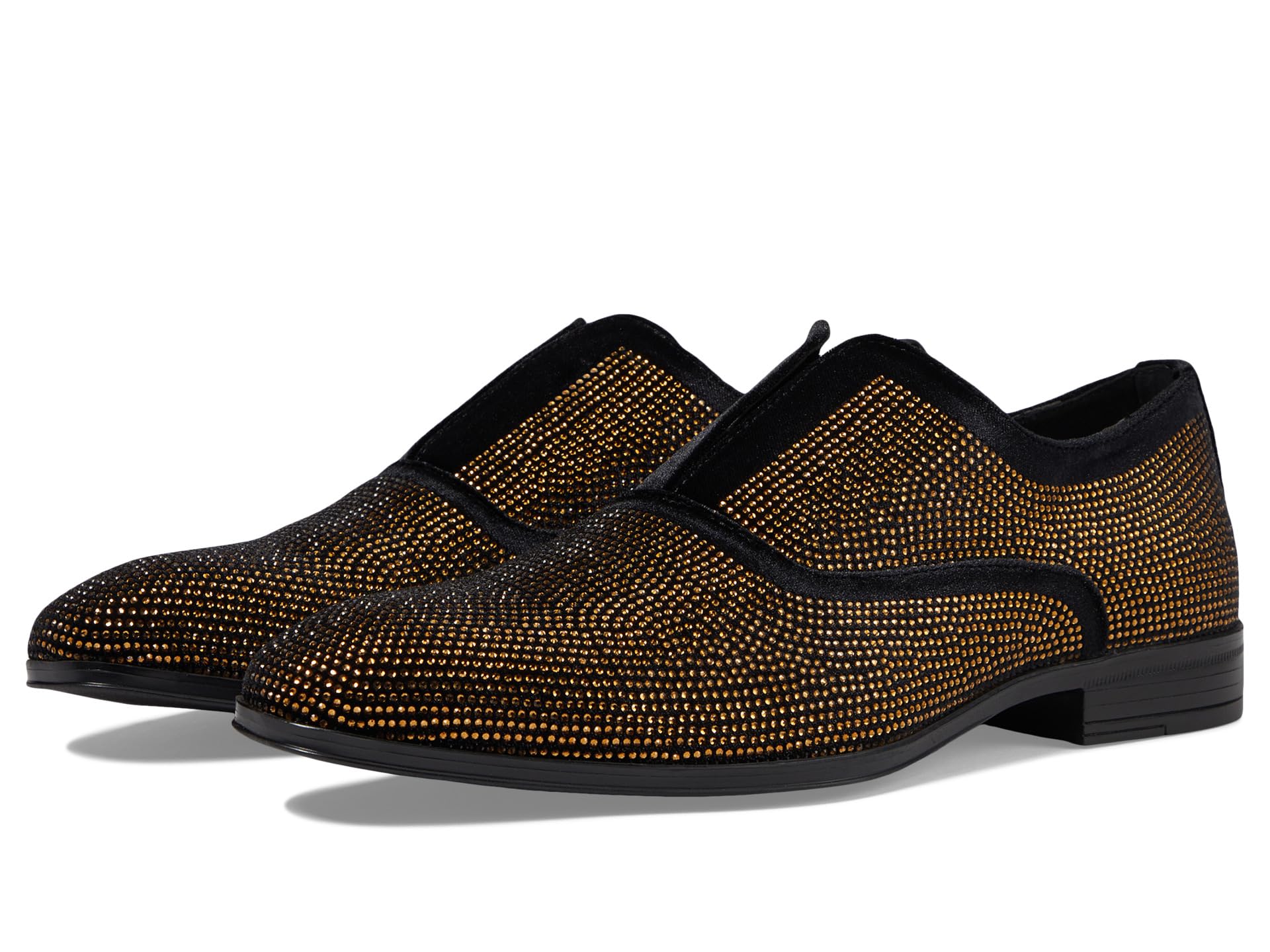 

Оксфорды Stacy Adams Starleigh Rhinestone Slip-On, Black/Gold