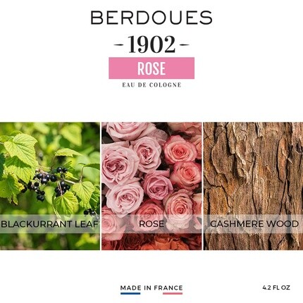 Berdoues Rose Eau De Cologne 125ml — фото 3