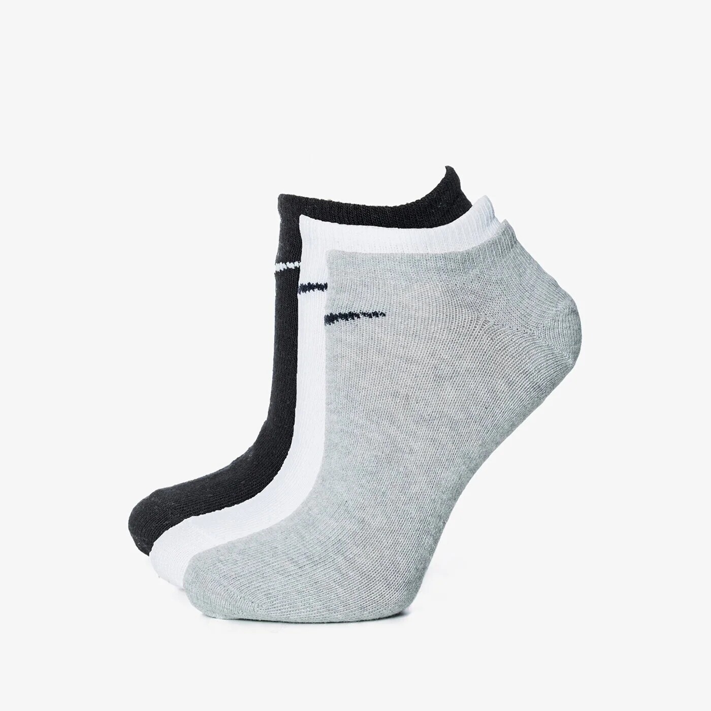 

Носки Nike, 3 пары, серый / черный / белый