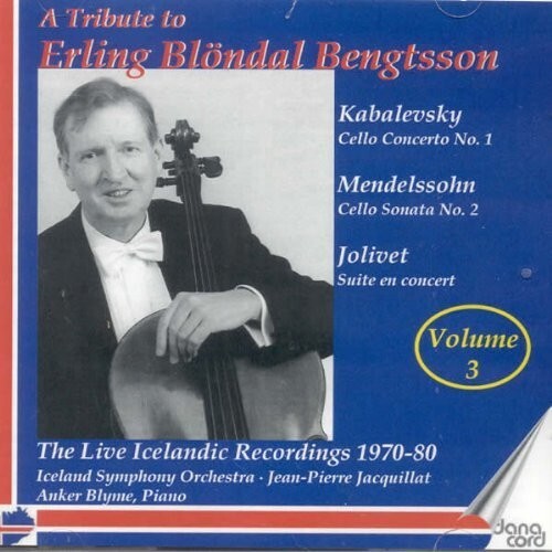 

CD диск Mendelssohn / Jolivet / Kabalevsky / Bengtsson: Erling Blondal Bengtsson Vol 3