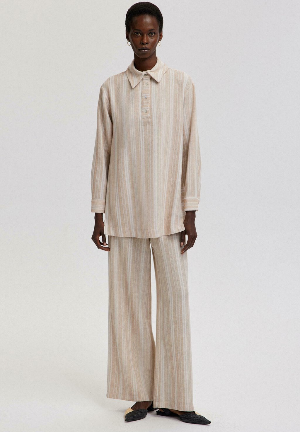 

Рубашка поло Long sleeved top Touché Privé, бежевый