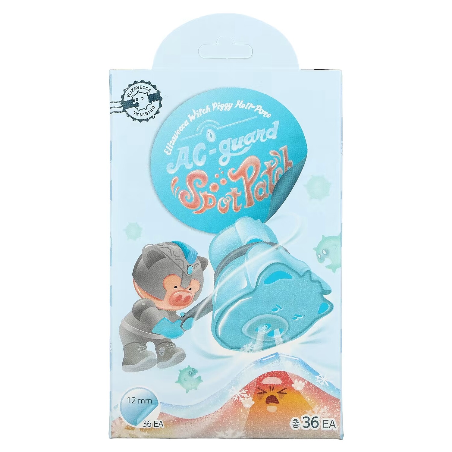 

Точечный пластырь Elizavecca Witch Piggy Hell-Pore AC-Guard, 36 шт.