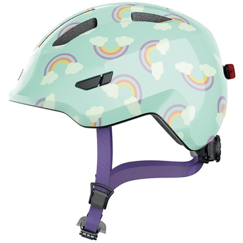 

Детский шлем Abus, цвет aquamaringrün/violett