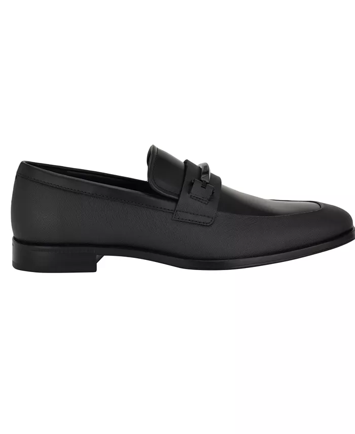 Мужские классические лоферы Haines Square Toe Slip On GUESS, черный — фото 2