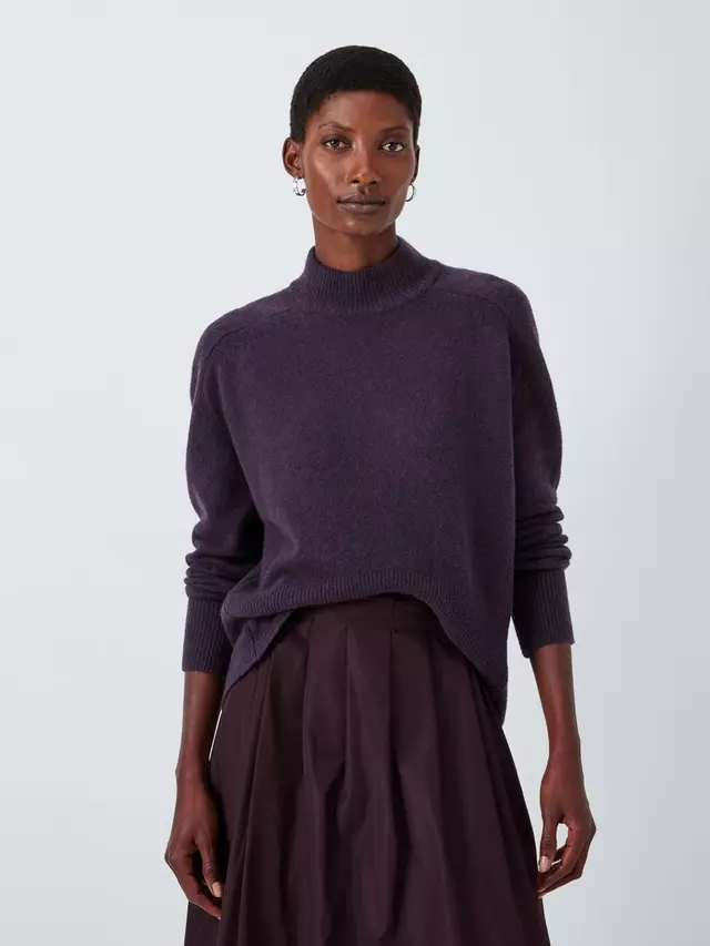 

Джемпер John Lewis Soft Turtle Neck, цвет purple aubergine